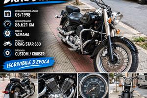 YAMAHA DRAG STAR 650 - 05/1998 - 86.621 KM