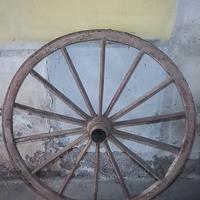 ruote in legno fine 800