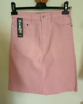 gonna Jeans elasticizzato 