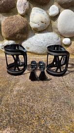 Coppia Portaborraccia Bontrager Sideswipe RL Nero