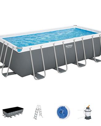 piscina Bestway 4.88 x 2.44 m filtro a sabbia
