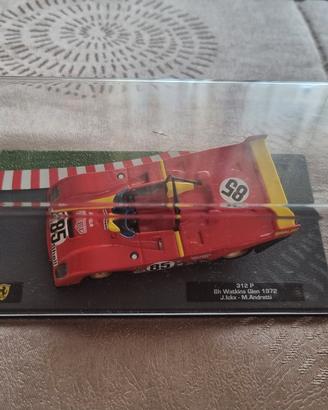Modellino Ferrari 312 P del 1972 Mario Andretti