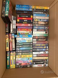 Lotto di video cassette VHS