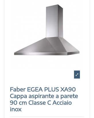CAPPA CUCINA ACCIAIO INOX FABER