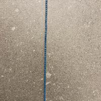 Braccialetto tipo tennis azzurro