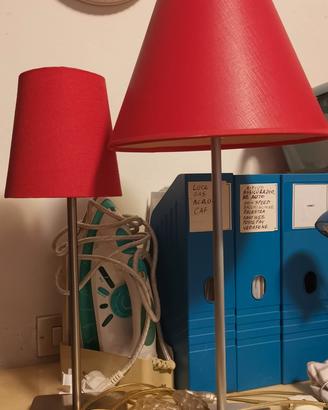 Lampade da tavolo rosse