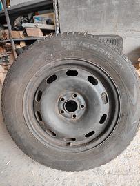 Pneumatici invernali + cerchi in ferro