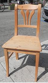 Sedia Tirolese in legno di pino