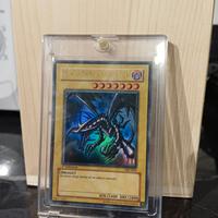 Carta You-gi-oh.Drago Nero occhi rossi.1ªedizione
