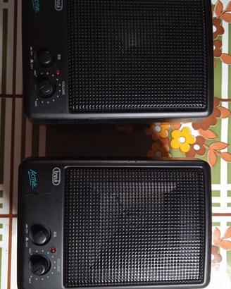 Coppia diffusori amplificati mini bs 40