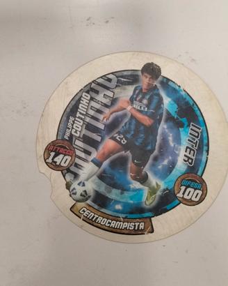 figurina dischetto Coutinho Inter
