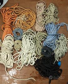 10 Corde cime nautiche uso ormeggio marittimo