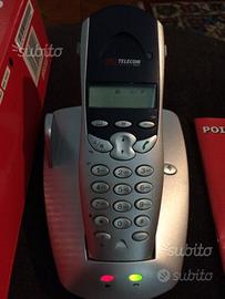 Telefono cordless Telecom Point 2 kit adattatori