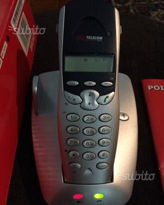 Telefono cordless Telecom Point 2 kit adattatori