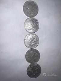 5 Monete 1 lira 1948