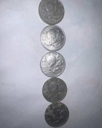 5 Monete 1 lira 1948