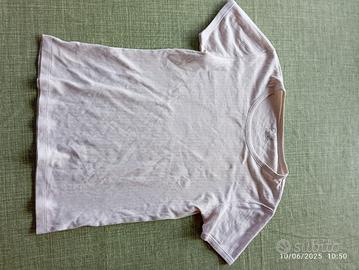 canottiera bianca bambino 11-12 anni