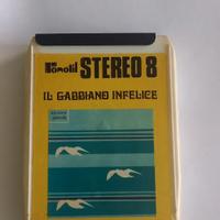 Cartridge track tape cassetta stereo 8 Il gabbiano
