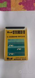 Cartridge track tape cassetta stereo 8 Il gabbiano