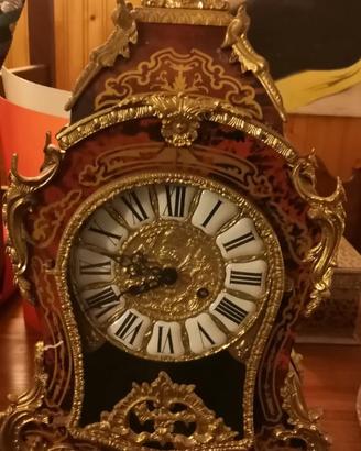 orologio da tavolo stile barocco fatto a mano