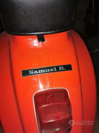 Targhetta vespa personalizzata