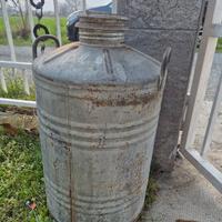 barile latte con coperchio