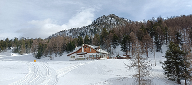 Bar ristorante sulle piste da sci