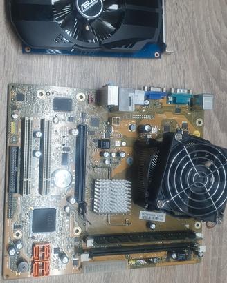 pentium dual core e 5200 2gb ram  asus gt 1030 2gb
