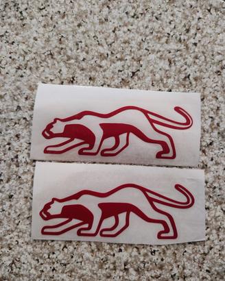  4 pezzi Ford puma logo adesivo
 solo contorno