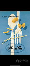 Poster Barilla Erberto Carboni