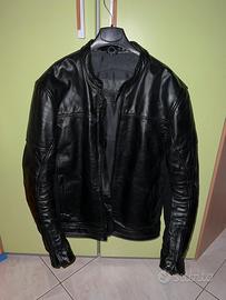 Giubbotto moto con protezioni