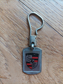 Portachiavi Porsche metallo nuovo