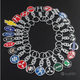 PORTACHIAVI PER AUTO CON LOGO VARI MODELLI/ MARCHI