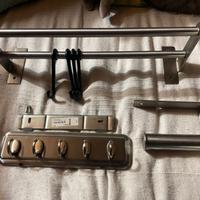 Porta asciugamani + kit bagno IKEA