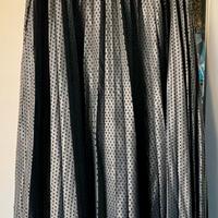 Gonna midi Pinko in ecopelle traforato