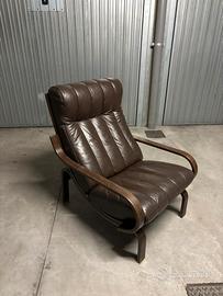 Poltrona vintage mid century stile scandinavo