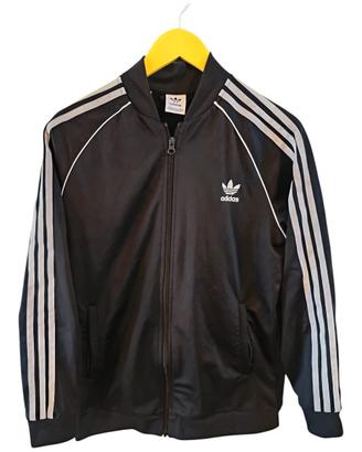 Giacca Tuta Adidas Originals Nera e Bianca
