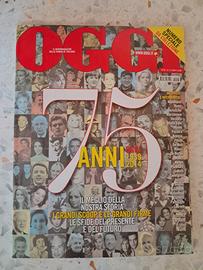 RIVISTA OGGI 75 ANNI 1939/2014 NUMERO DA COLLEZION