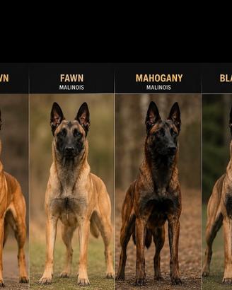 Cucciolo di pastore belga malinois