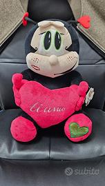Peluche coccinella Love Bug + Cuore