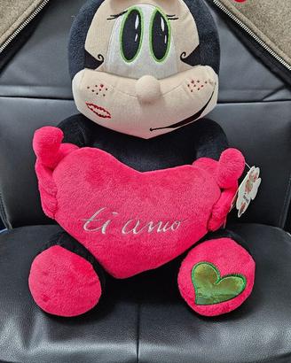 Peluche coccinella Love Bug + Cuore