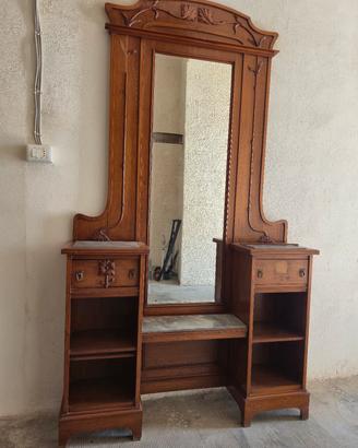 Mobile antico ingresso stile liberty primi 900