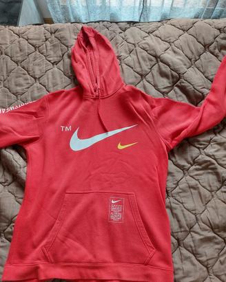 felpa nike rossa 