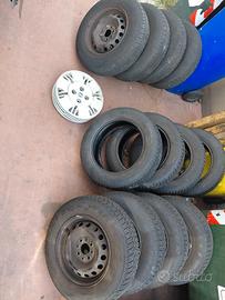 pneumatici estivi invernali fiat panda