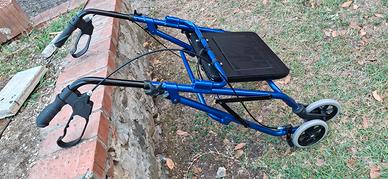 deambulatore pieghevole per anziani