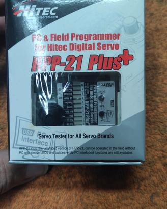 servocomando tester hitec hpp 21 plus