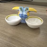 Saliera Hermes Paris "Toucans Moustier"