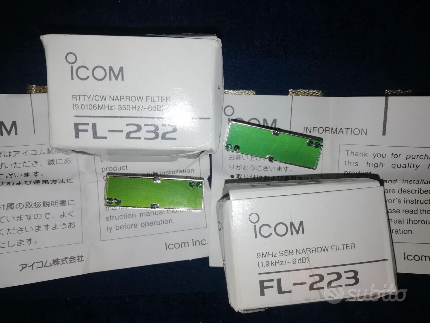 ICOM FL-232 CW NARROW FILTER-