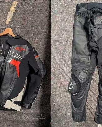 Tuta divisibile AlpineStars Missile 50/52 PERFETTA