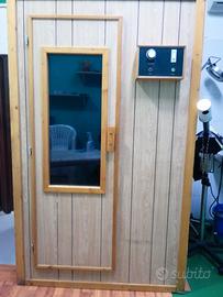 Sauna Finlandese Compatta 122x122 h200 - 2000W